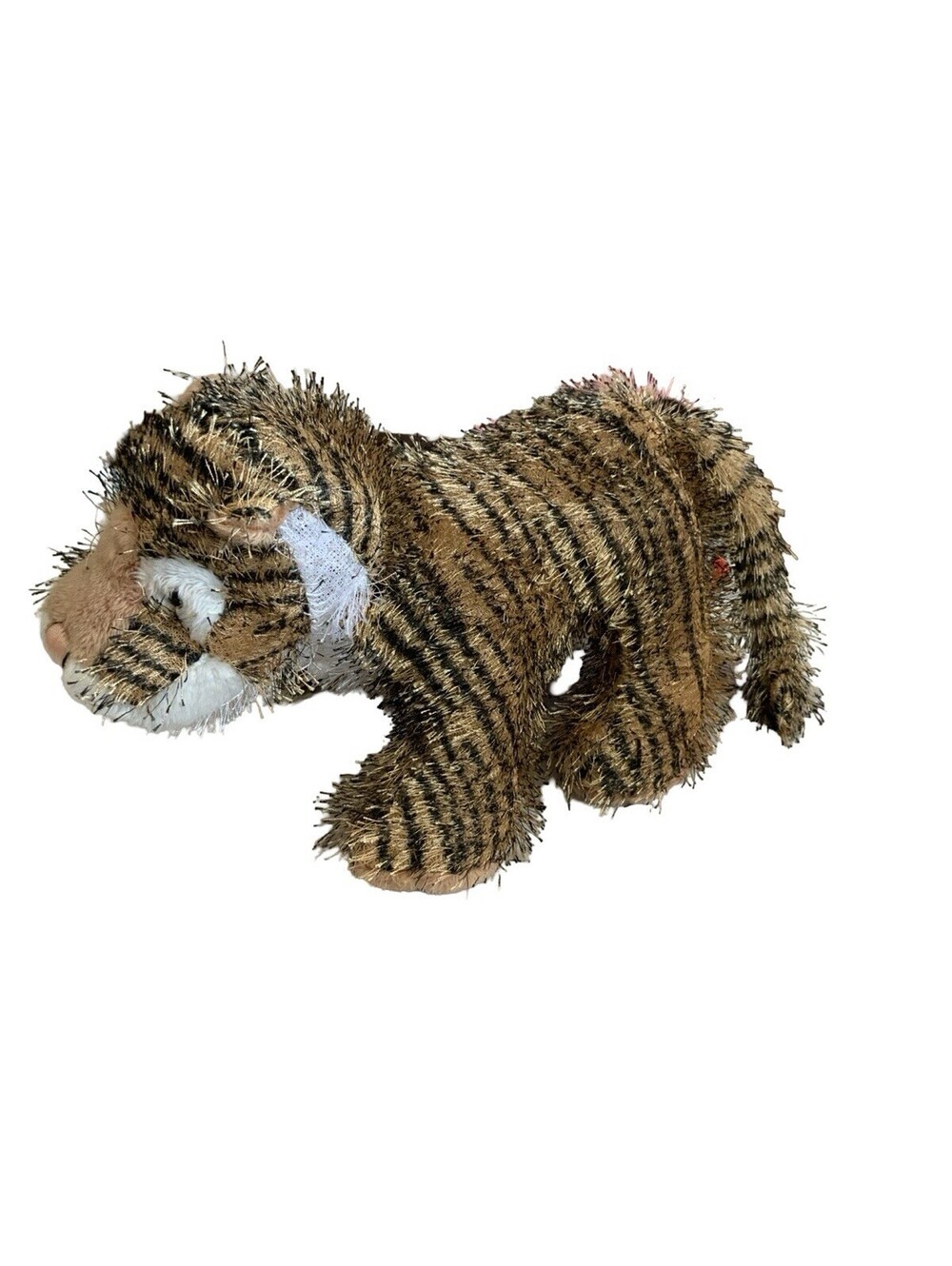 Ganz Webkinz Striped Tiger Stuffed Plush Shaggy No Code HM032